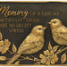 Gift & Garden Beautifully Lived Memorial Stone - The Bronze Butterfly