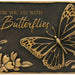 Gift & Garden The Butterflies Memorial Stone - The Bronze Butterfly