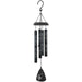 Gift & Garden Winds of Heaven 21" Black Sonnet Chime - The Bronze Butterfly