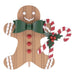 Gingerbread Man Candy Cane Topper - The Bronze Butterfly