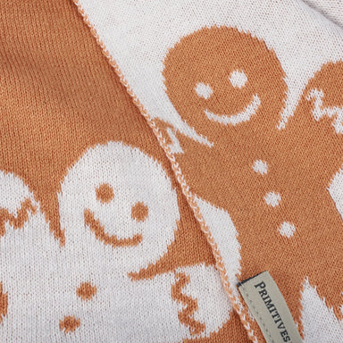 Gingerbread Men Throw Blanket - The Bronze Butterfly