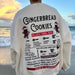 Gingerbread Recipe Christmas Embroider Sweatshirt By Sunkissed Coconut - The Bronze Butterfly