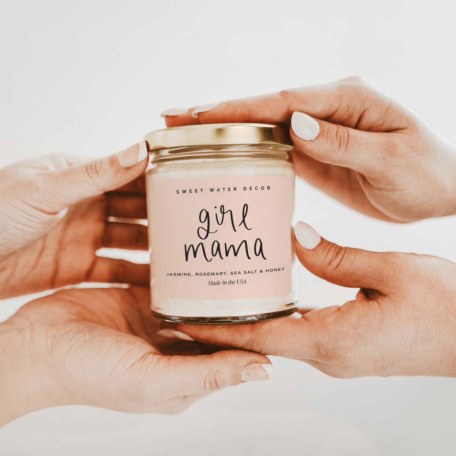 Girl Mama 9 oz Soy Candle - The Bronze Butterfly