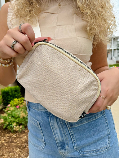 Glitter Mesh C.C Belt Bag BGS0062 - The Bronze Butterfly