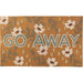 "GO AWAY" FAUX COIR RUG - The Bronze Butterfly