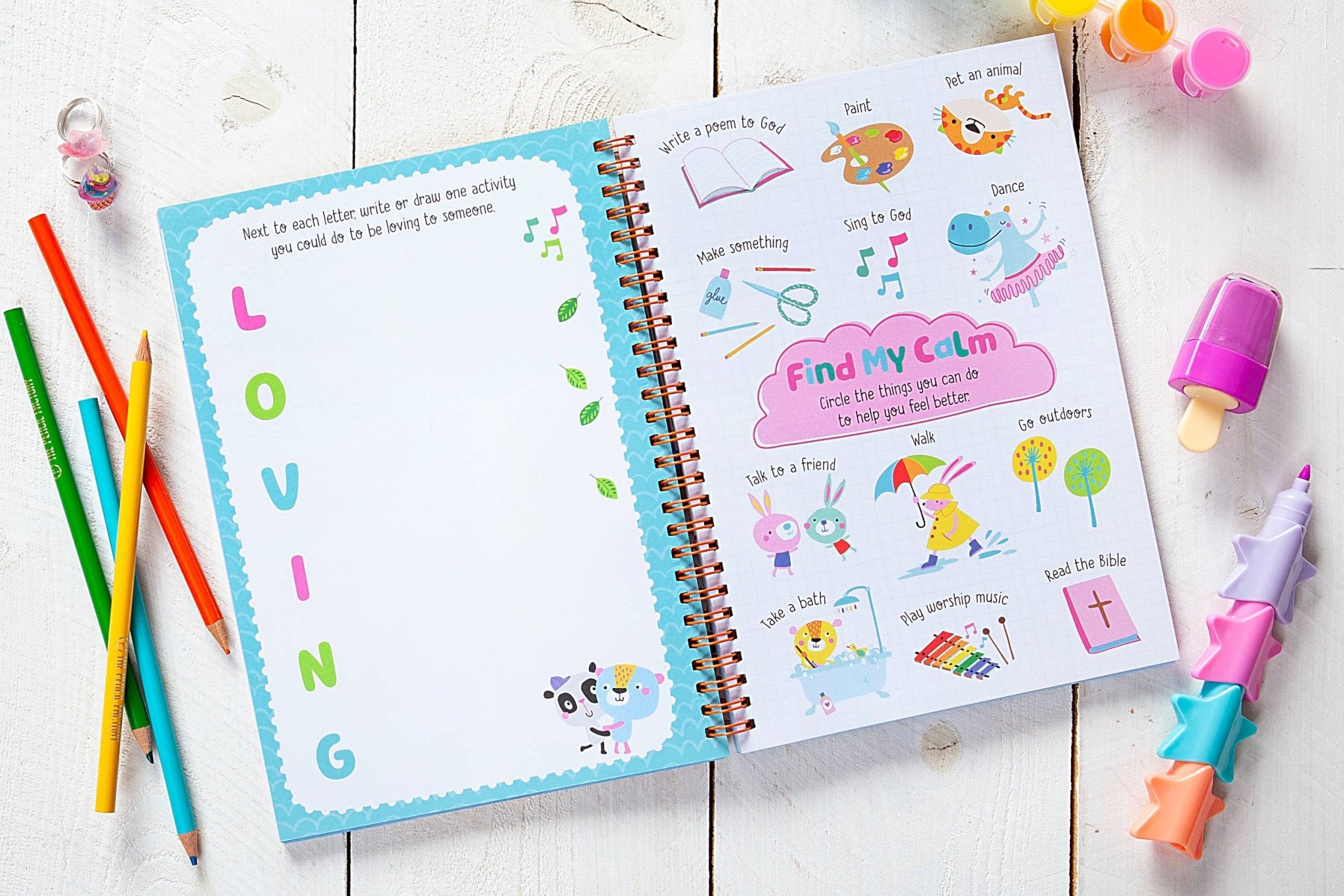 God Made Me Journal - The Bronze Butterfly