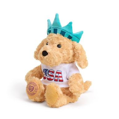 Golden Dog World Tour Warmies | Microwavable Plush - The Bronze Butterfly