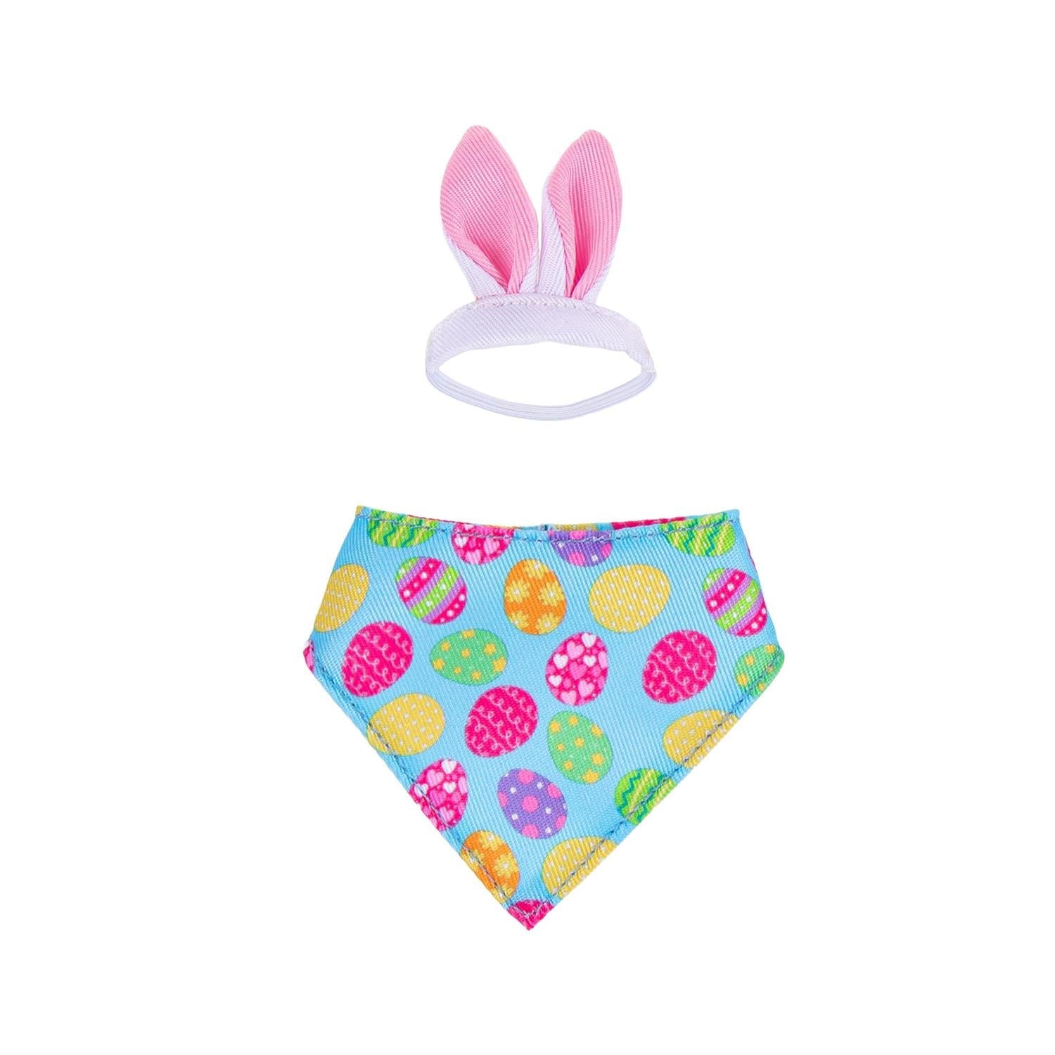 Gordy Desktop Goose Easter Accessory Set | Bunny Ears & Bandana - The Bronze Butterfly