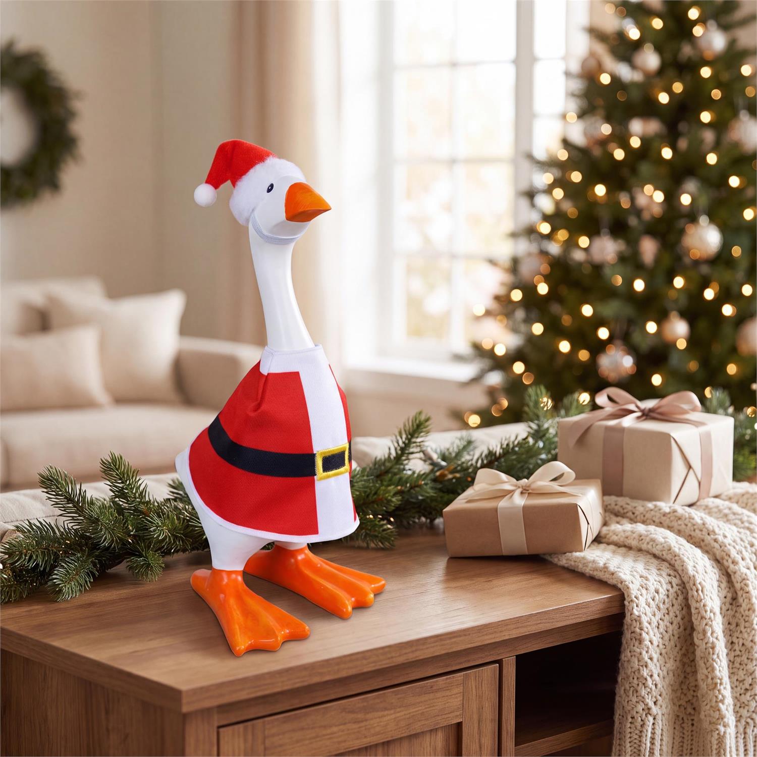Gordy Goose | Santa Suit - The Bronze Butterfly