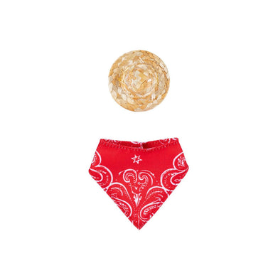Gordy Goose Western Outfit Accessory Set | Hat & Bandana - The Bronze Butterfly