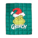 Grinch Puffer Blanket - The Bronze Butterfly