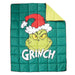 Grinch Puffer Blanket - The Bronze Butterfly