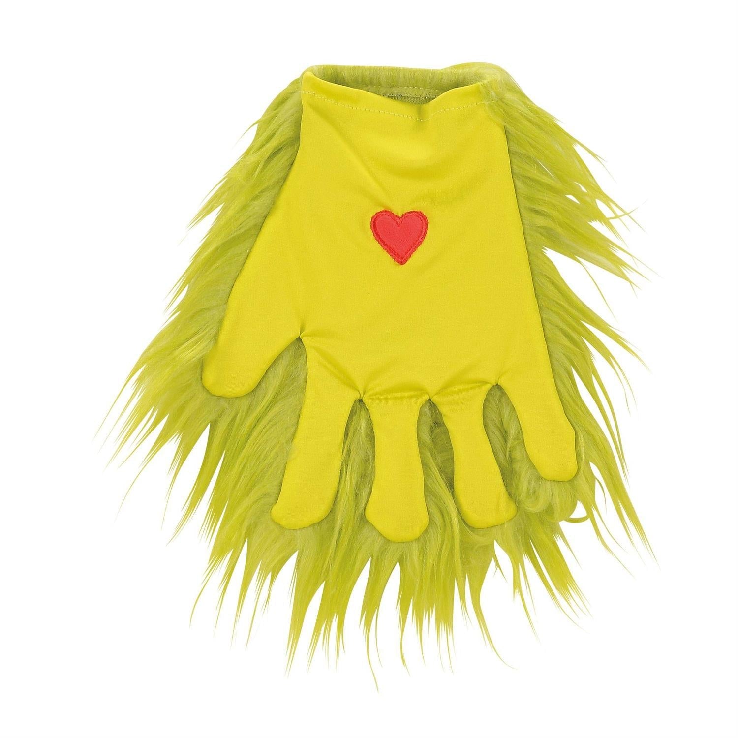 Grinch Santa Hat & Gloves - The Bronze Butterfly
