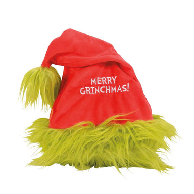 Grinch Santa Hat & Gloves - The Bronze Butterfly