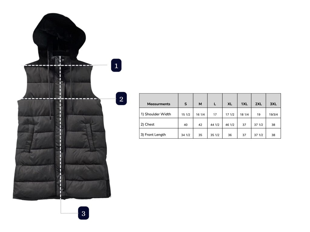 Puffer Long Vest