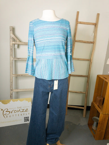 Habitat Beach Front Waves Swing Top - The Bronze Butterfly