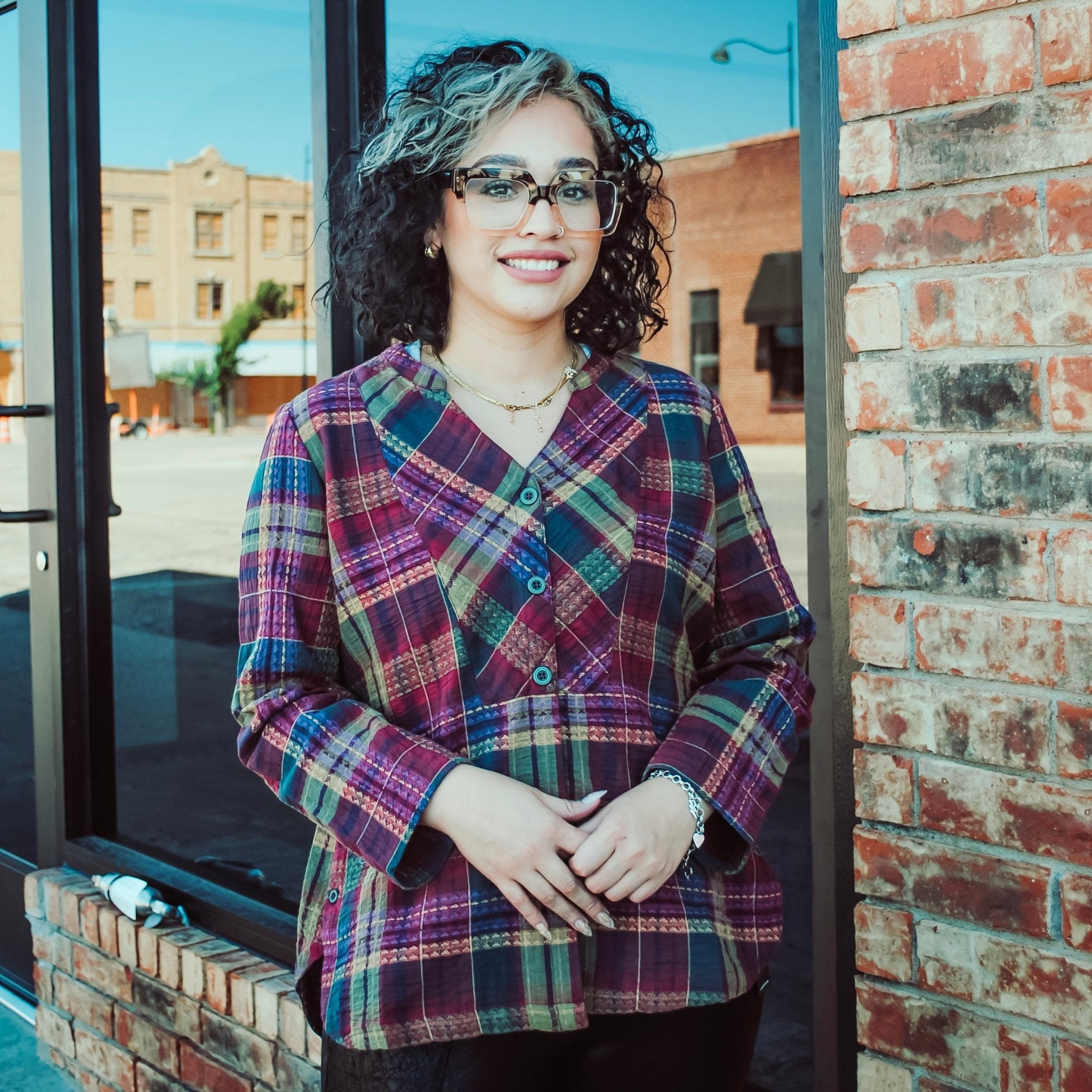 HABITAT CLOTHING LONG SLEEVE FOR FOREST SHIRT - The Bronze Butterfly