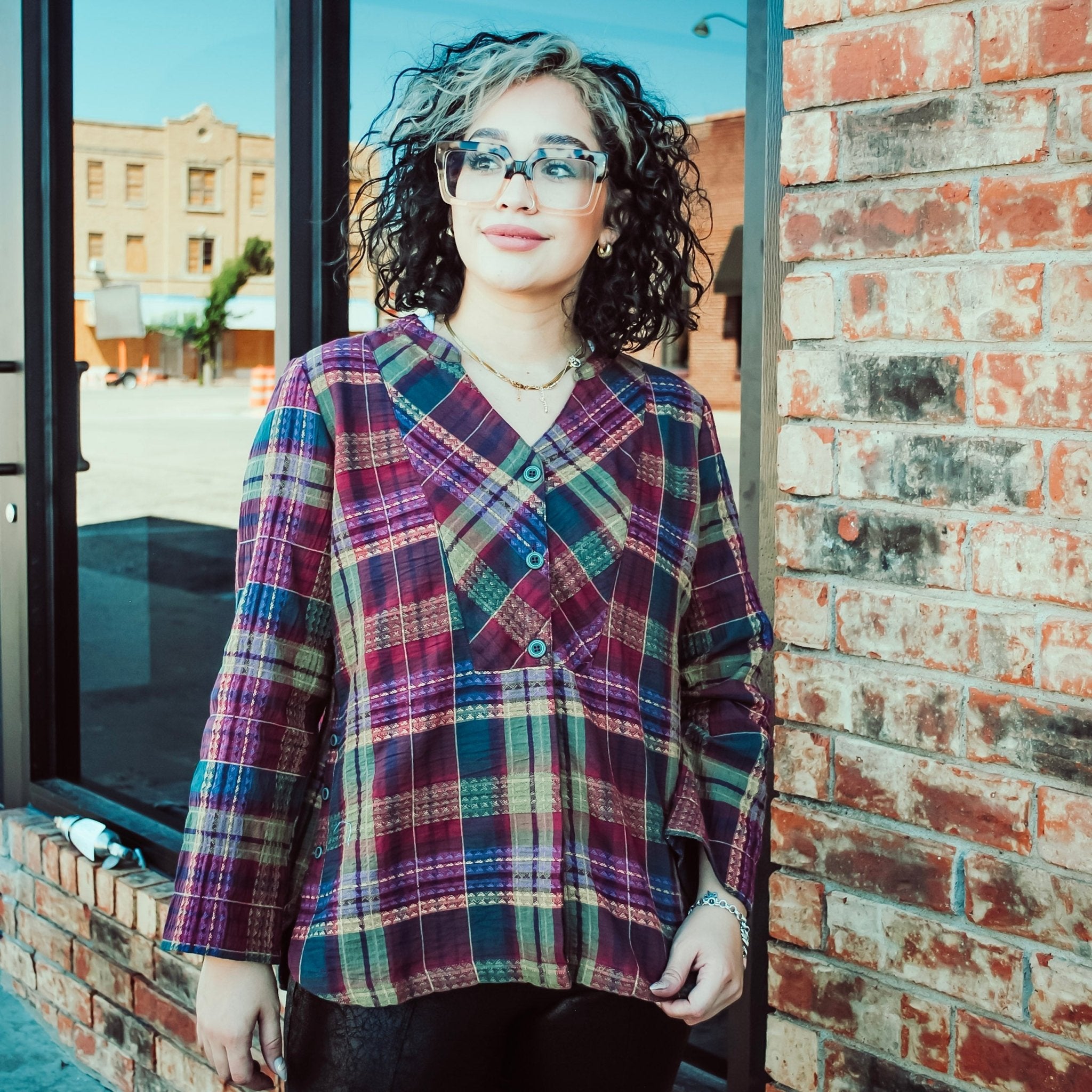 HABITAT CLOTHING LONG SLEEVE FOR FOREST SHIRT - The Bronze Butterfly