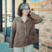 HABITAT CLOTHING PUCKER WEAVE EASY SWING JACKET - The Bronze Butterfly