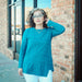 HABITAT CLOTHING WATERFALL ANGEL KNIT HEM TUNIC - The Bronze Butterfly