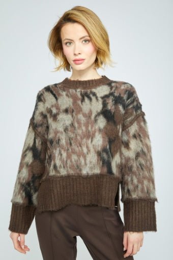 Habitat Olivia Fluffy Yarn Pullover - The Bronze Butterfly