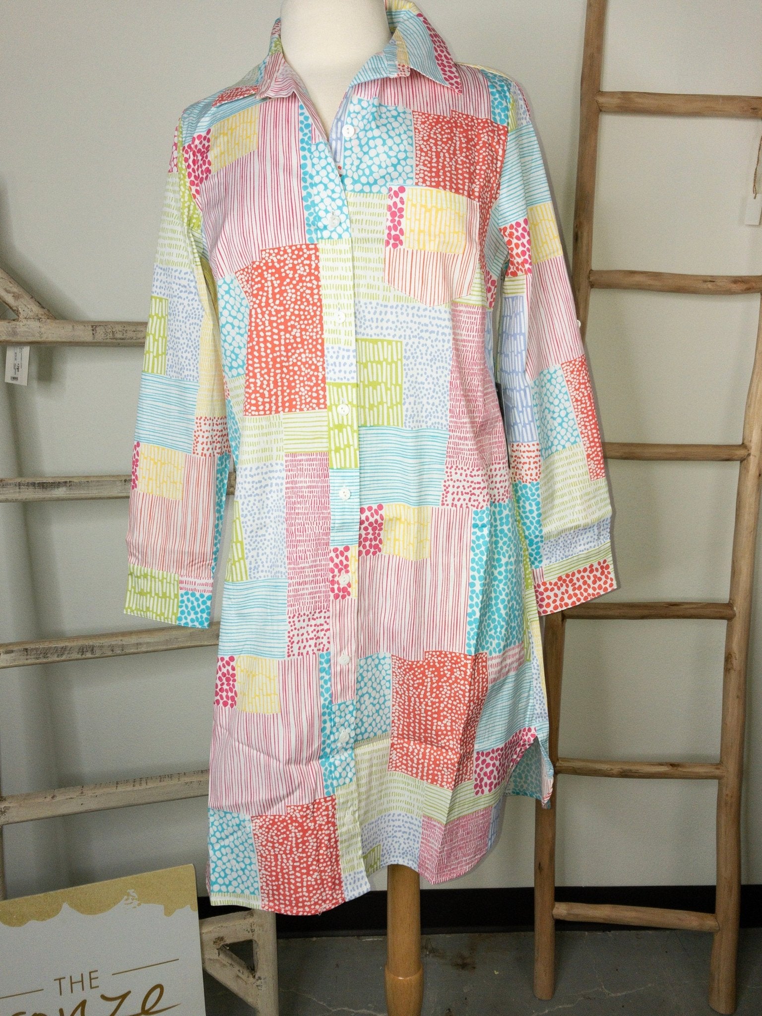 Habitat Perfect Travel Cafe Dress Patchwork - The Bronze Butterfly