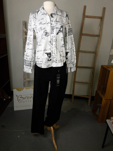 Habitat. Perfect Travel Parisian Hidden Placket Shirt. - The Bronze Butterfly