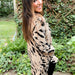 Harper Heavyweight Animal Print Cardigan - The Bronze Butterfly