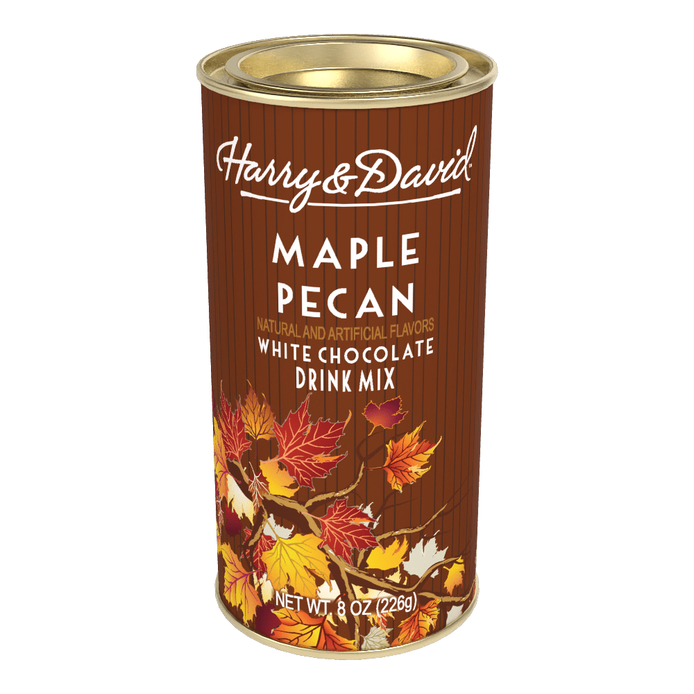 H&D® Fall Maple Pecan White Hot Chocolate (8oz Tins) - The Bronze Butterfly
