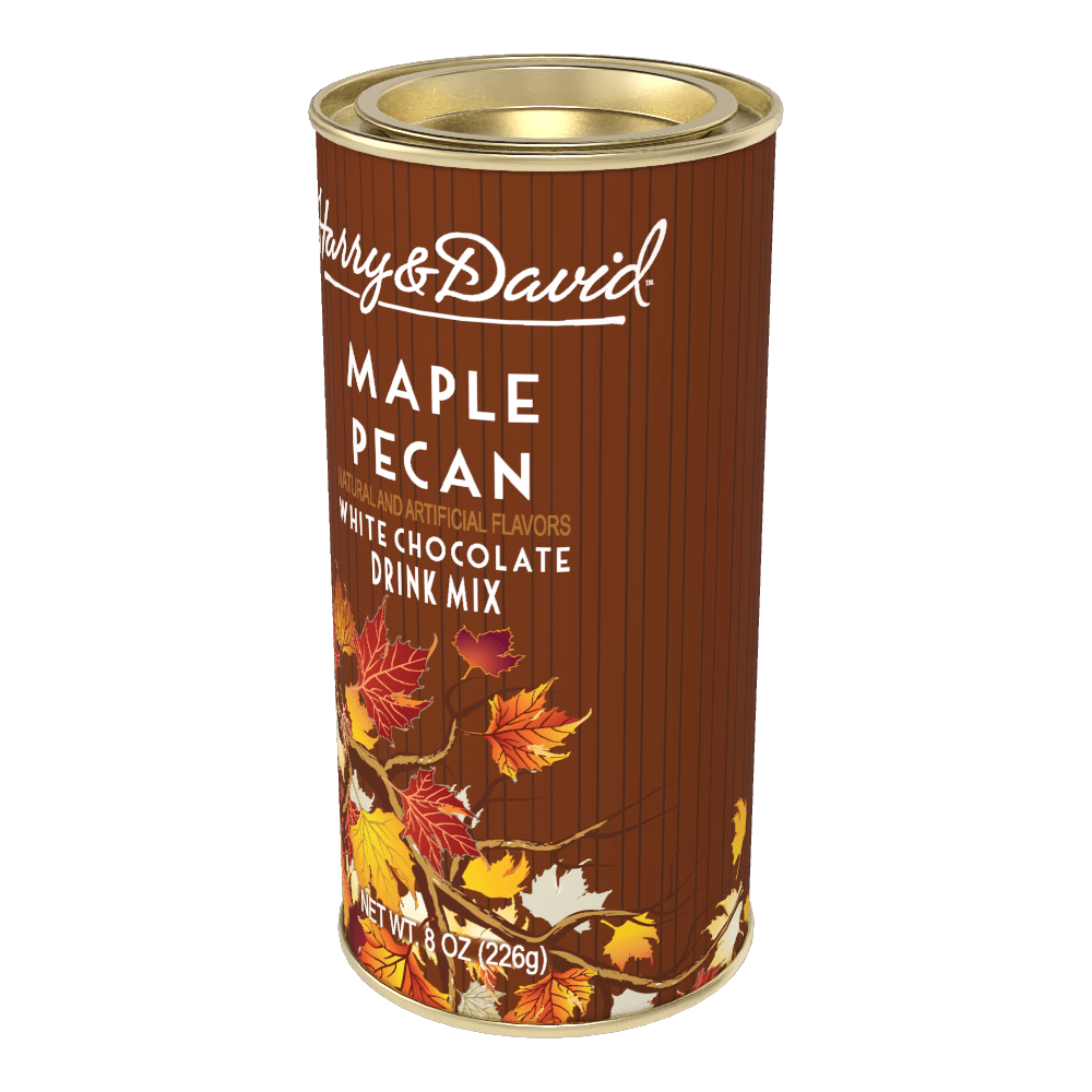 H&D® Fall Maple Pecan White Hot Chocolate (8oz Tins) - The Bronze Butterfly