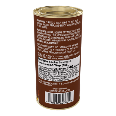 H&D® Fall Maple Pecan White Hot Chocolate (8oz Tins) - The Bronze Butterfly