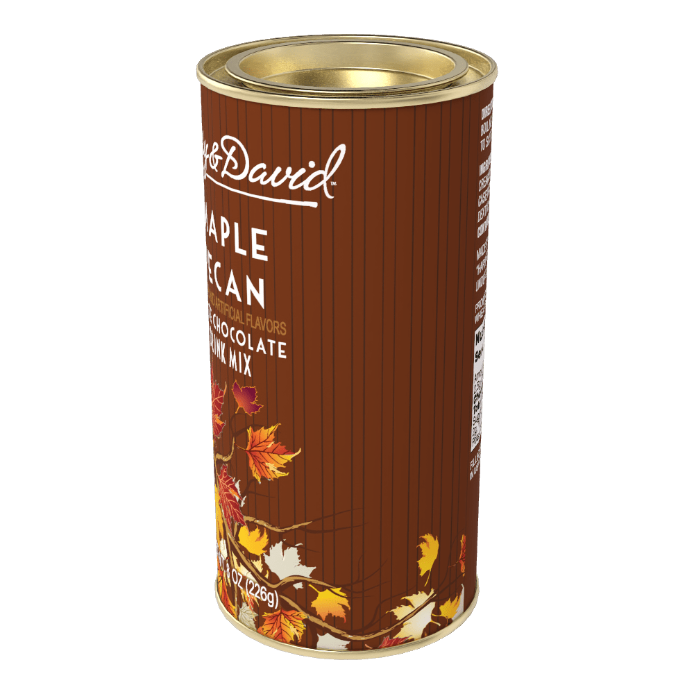 H&D® Fall Maple Pecan White Hot Chocolate (8oz Tins) - The Bronze Butterfly