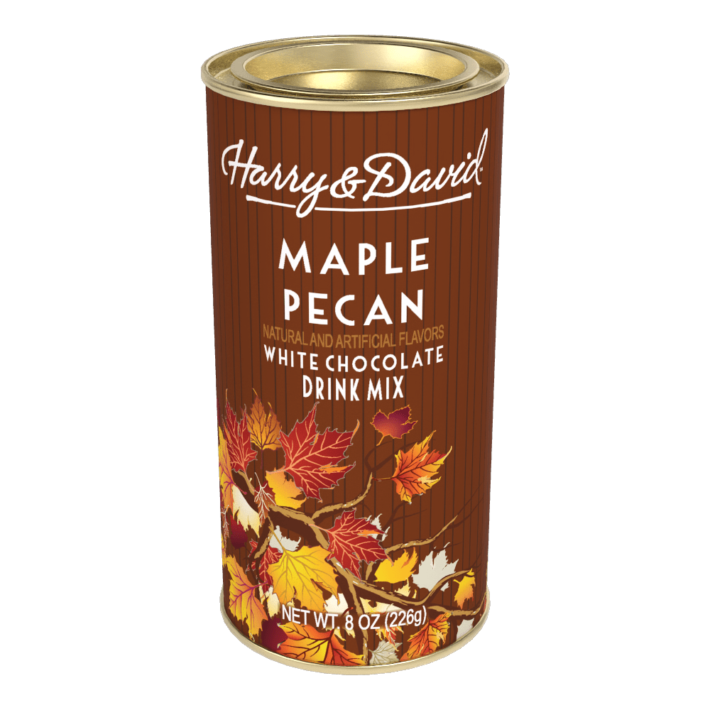 H&D® Fall Maple Pecan White Hot Chocolate (8oz Tins) - The Bronze Butterfly