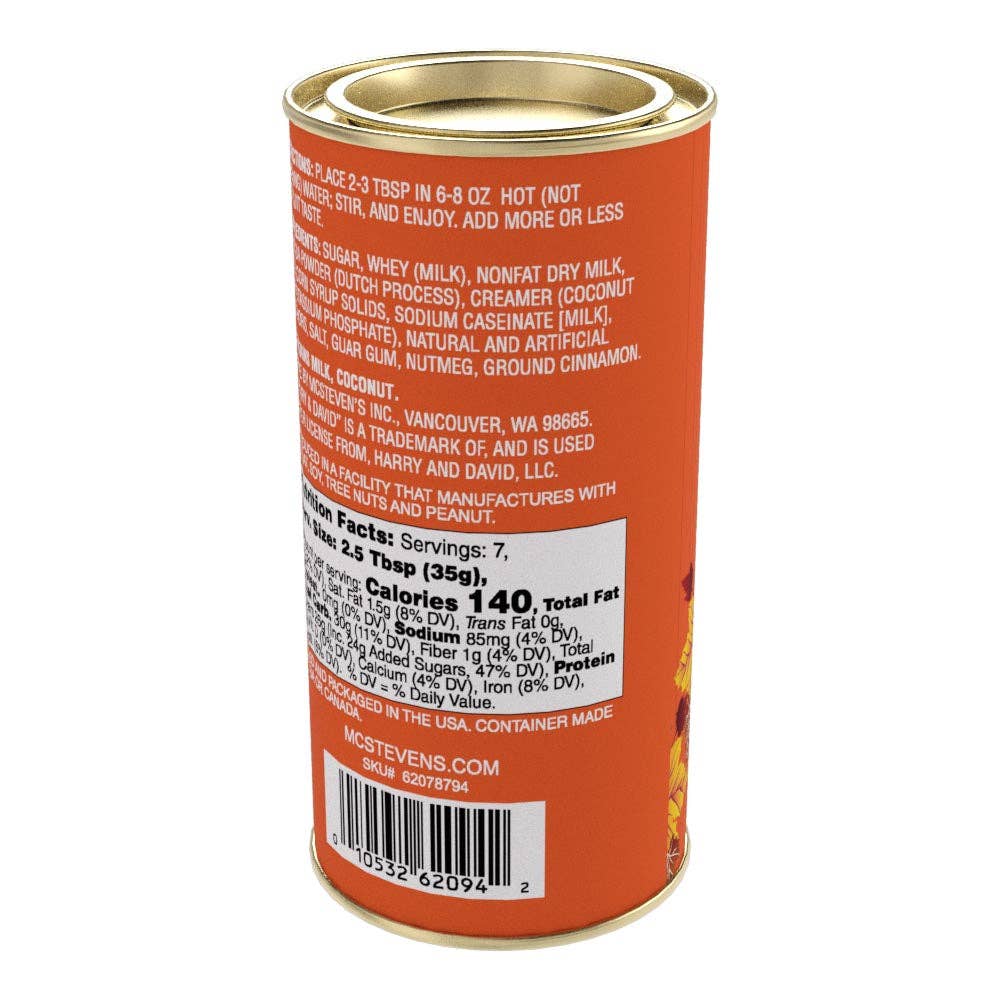 H&D® Fall Pumpkin Spice Hot Cocoa (9oz Tins) - The Bronze Butterfly