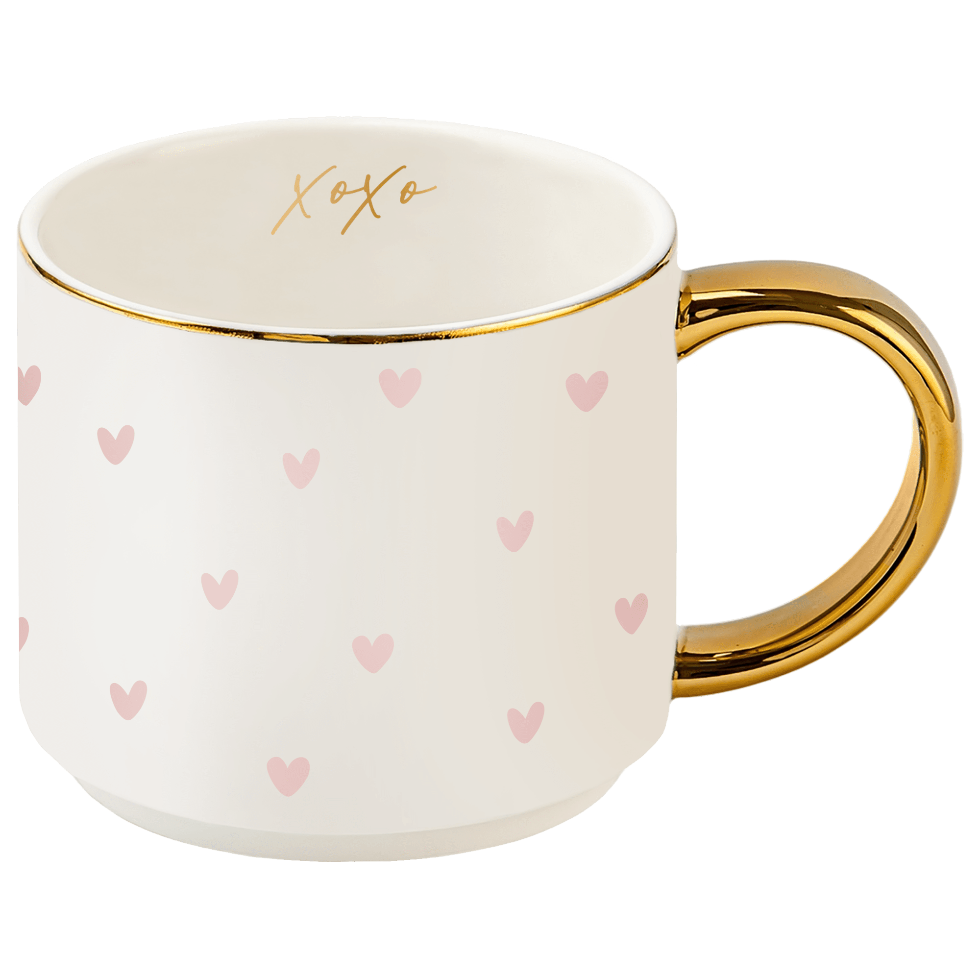 Hearts Coffee Mug - The Bronze Butterfly