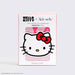 Hello Kitty x Kitsch Pillowcase - Pink Kitty Faces - The Bronze Butterfly