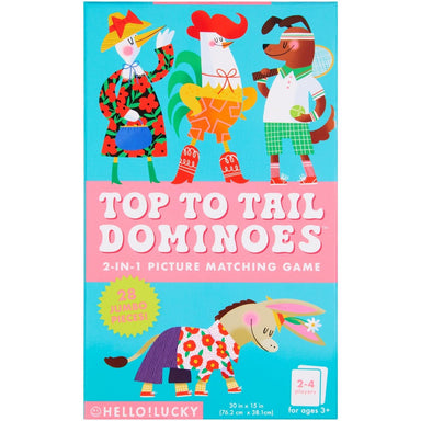 Hello!Lucky TOP TO TAIL DOMINOES - The Bronze Butterfly