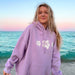 Hibiscus Flower Towel Embroider Hoodie - by Sunkissed Coconut® - The Bronze Butterfly