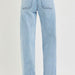 High Rise Wide Baggy Jeans with Waistband Tie | Risen - The Bronze Butterfly