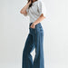 High Rise Wide Leg Side Panel Jeans | Mica Denim - The Bronze Butterfly
