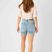 HIGH WAIST TUMMY CONTROL COOL DENIM SHORTS - The Bronze Butterfly