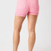 High Waist Tummy Control Shorts Pink - Judy Blue - The Bronze Butterfly