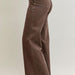 High Waisted Retro Wide Leg with Front Patch Pockets - Judy Blue - The Bronze Butterfly