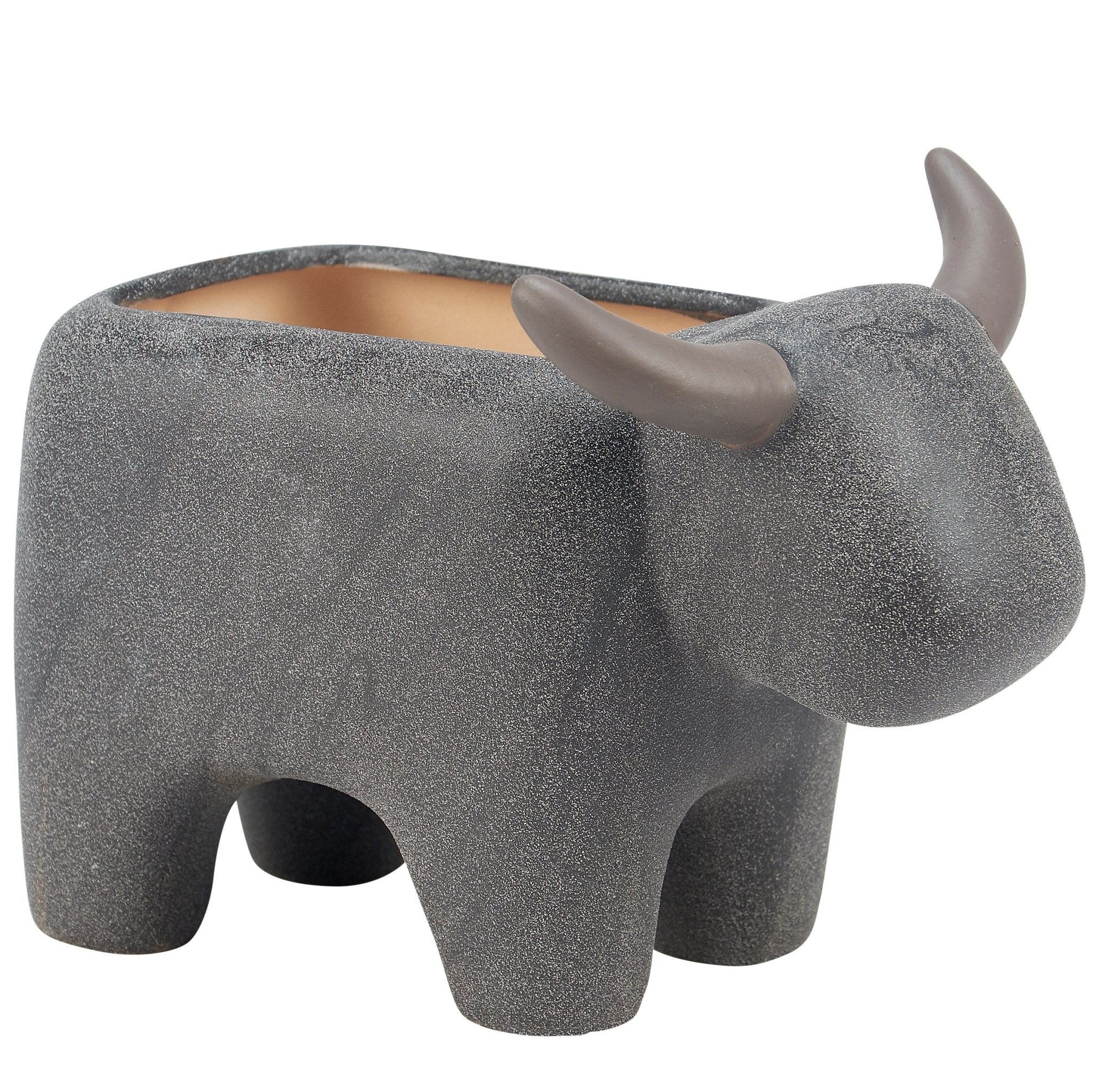 Highland Cow Planter - The Bronze Butterfly