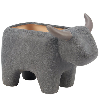 Highland Cow Planter - The Bronze Butterfly