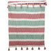 Holiday Stripe Throw - The Bronze Butterfly