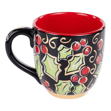 Holly Berry Mug - The Bronze Butterfly