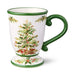 Holly Tree Ceramic Mug 18 oz. - The Bronze Butterfly