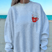 Hot Chocolate Recipe Christmas Embroider Sweatshirt - The Bronze Butterfly