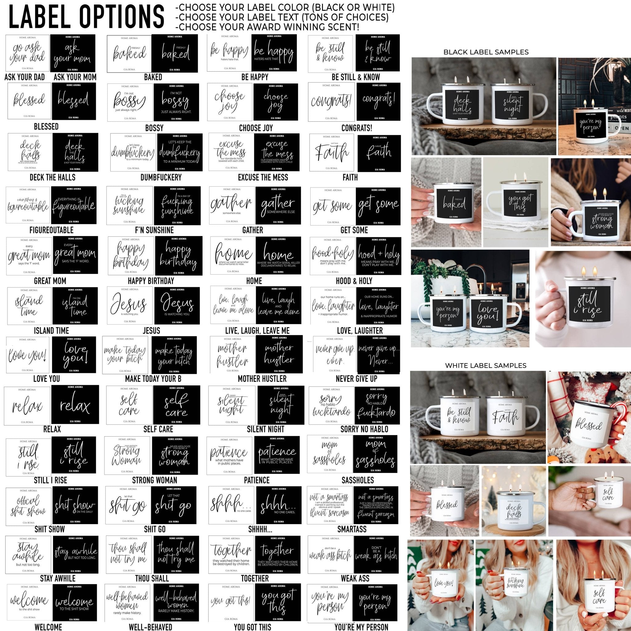 I Love You Candle Mug - The Bronze Butterfly